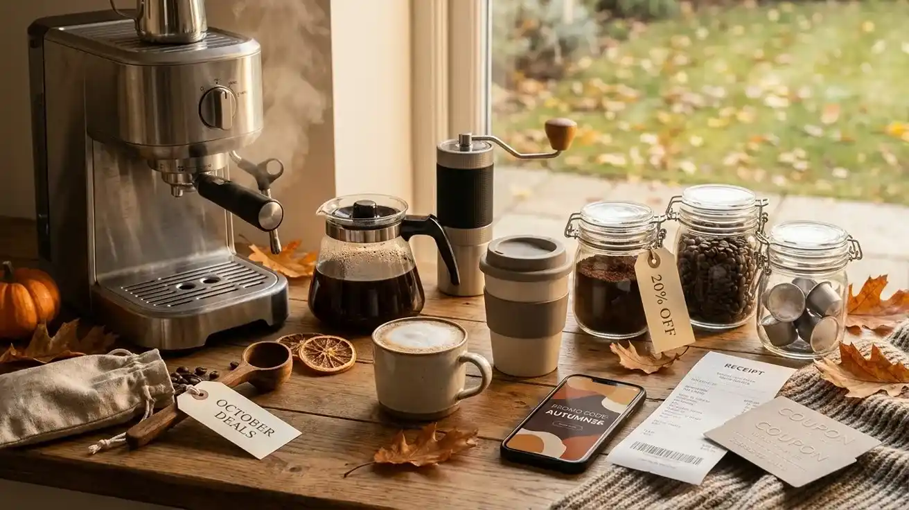 October Coffee Deals UK: Last-Minute Discounts for Coffee Lovers and Home Brewers